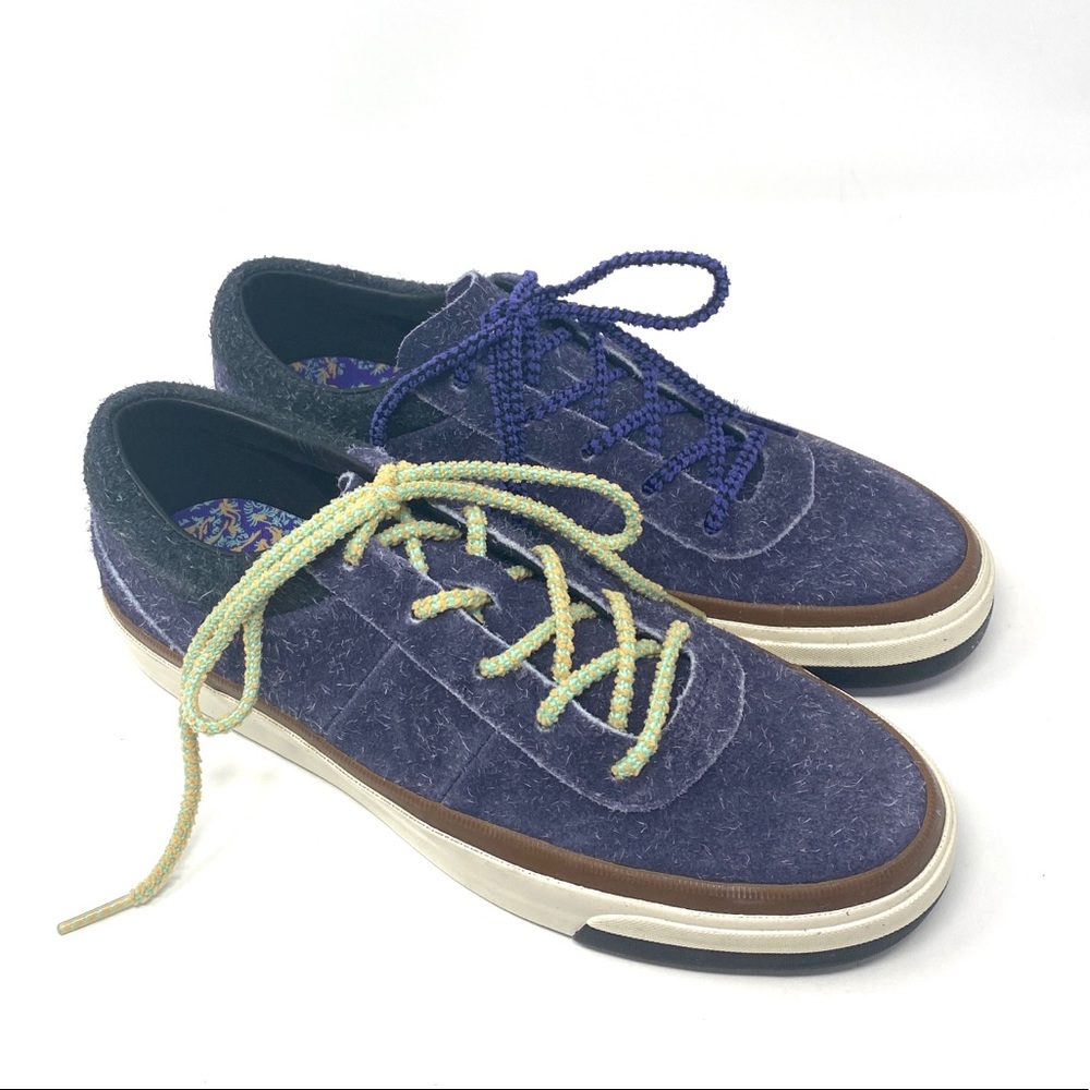Converse đ„SALE!đ„ CLOT One Star CC OX Low Top Hair Suede Blue Womenâs Sneakers - Picture 10 of 14